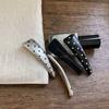 Barrettes à cheveux à pois élégantes, douces et cool, pinces à frange, barrettes triangulaires latérales mignonnes et polyvalentes et accessoires pour cheveux