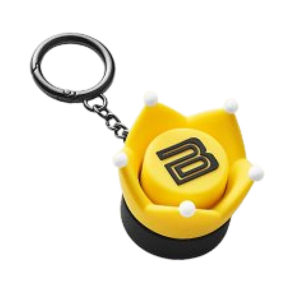 BIGBANG 2026-2027 Welttournee XX: Offizielle MD-Kollektion von Cosmos 007 Light Stick Clicker Keyring ONE SIZE yellow