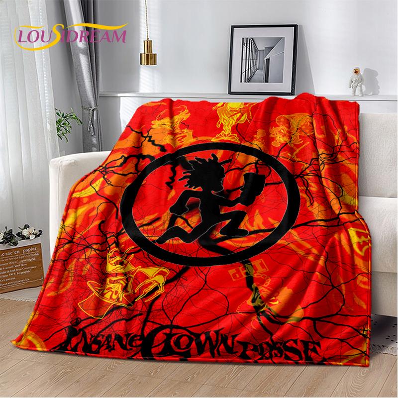 Rap Metal Insane Clown Posse Icp Juggalo Soft Flannel Blanket for Bed Bedroom Sofa Picnic,Throw Blanket for Cover Outdoors Gifts