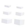 6 Acrylic Cube Display Box Riser for Food And Collectibles