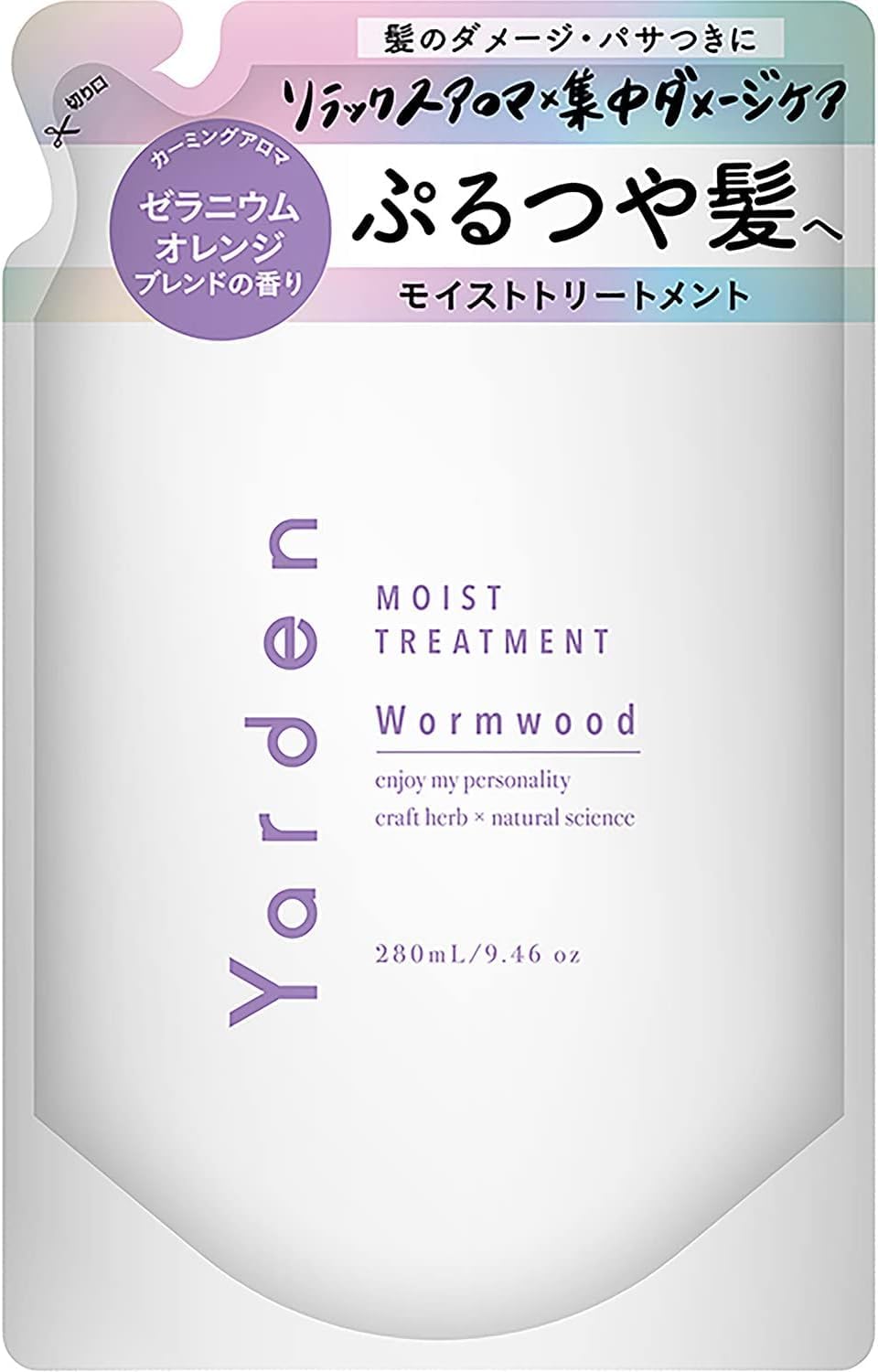 

[Refill] Yarden Moist Treatment 280ml | Calming aroma | Moisturizing scalp care Herbal formula Natural hair care