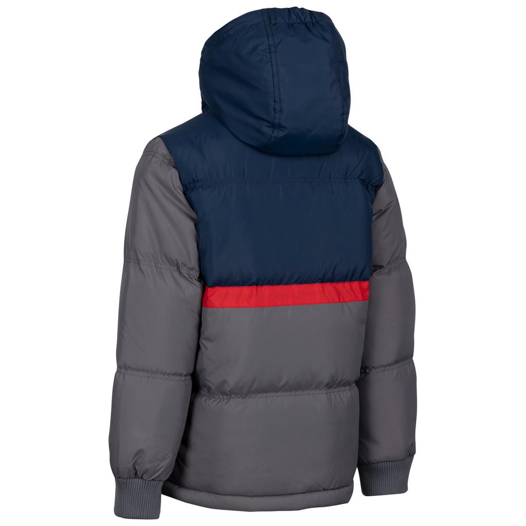 Trespass Childrens/Kids Strewd Contrast Zip Padded Jacket