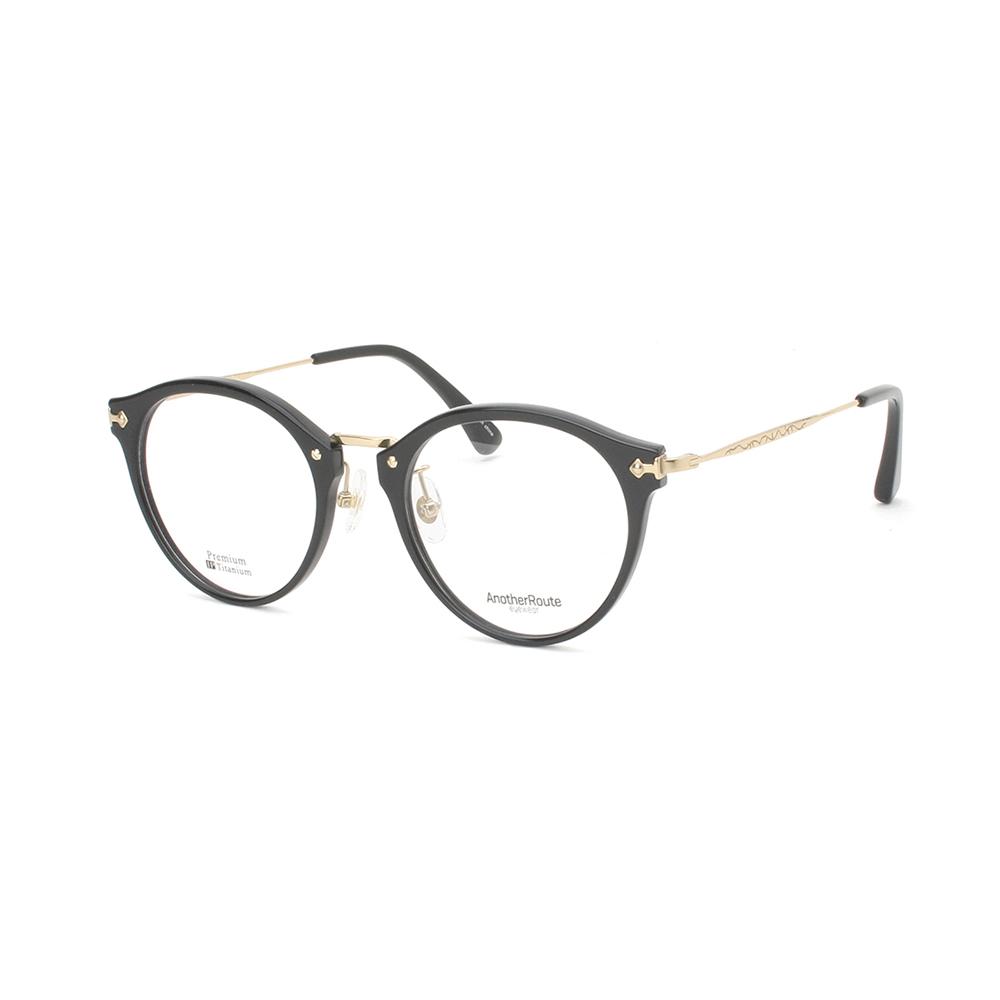 Eonadeoluteu Titanium Eyeglass Frames V-Empire Round Lightweight Glasses