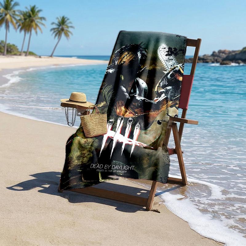 Dead Daylight Fashion Beach Towel: Ideal for Summer Adventures Soft, Absorbent and Quick Drying Suitable for Swimming and Bathing
