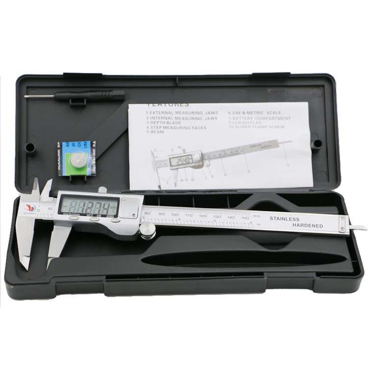 Digital Stainless Steel Vernier Caliper with High Precision (0-150mm)