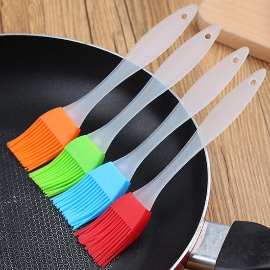 Štětec na dort Praktický nemačelý štětec na grilování proti opaření Přenosný štětec na BBQ dort proti opotřebení Štětec na pečivo na pečivo