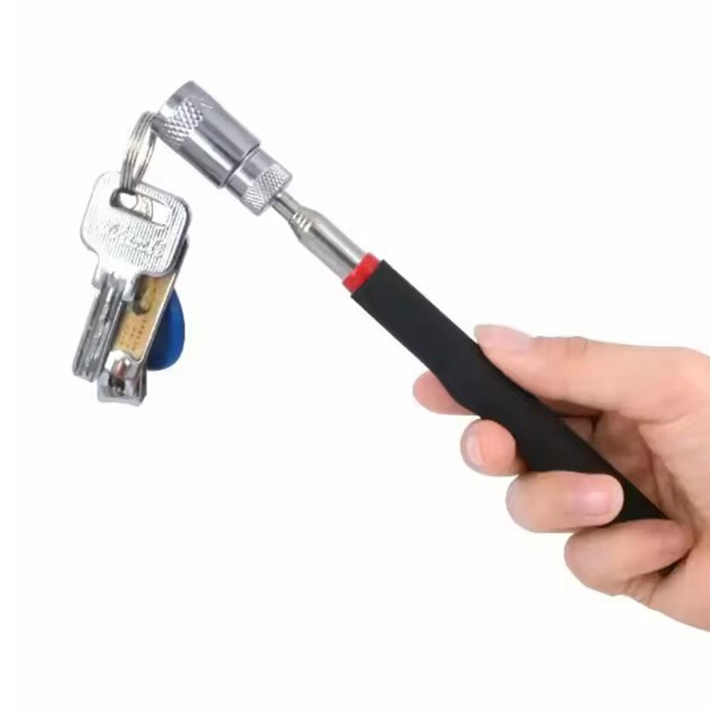Magnetic Picker Storage Bag Telescopic Extension Tool round Mirror Square Mirror Flashlight Head Tool Kit for Home Repair