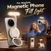 Rechargeable For MagSafe Photo Light Multi-Angle Flexible Selfie Ring Light  Photography