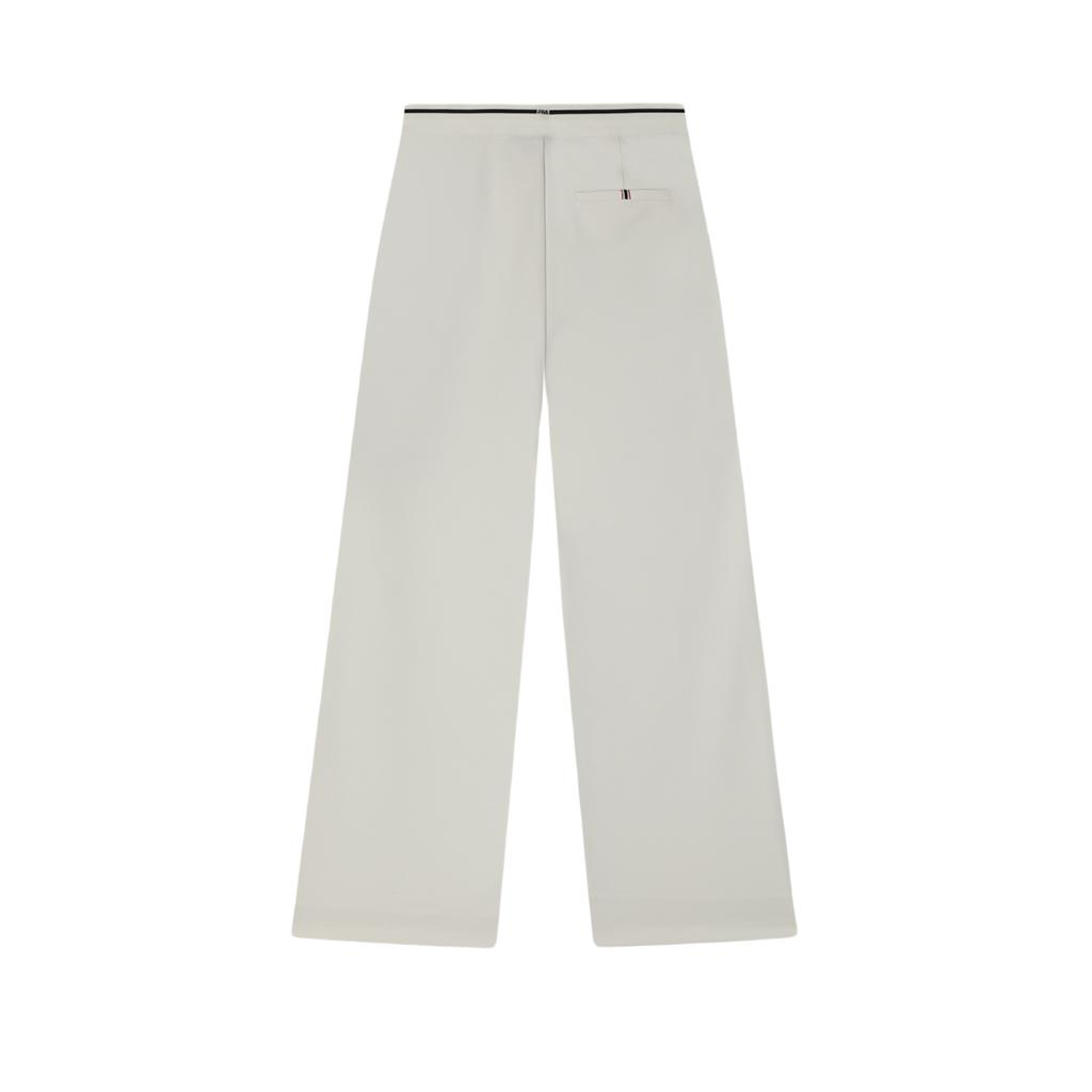 New FILA Knitted Sweatpants Women's Steam White F11W421606FIV