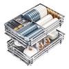 Handun 304 Stainless Steel Cabinet Storage Rack with Damping Rail