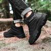 Men's Shoes Size 39-49 Denim Boots, Outdoor Field Training Military Boots, Desert Chelsea Boots, Hiking and Mountaineering Shoes
