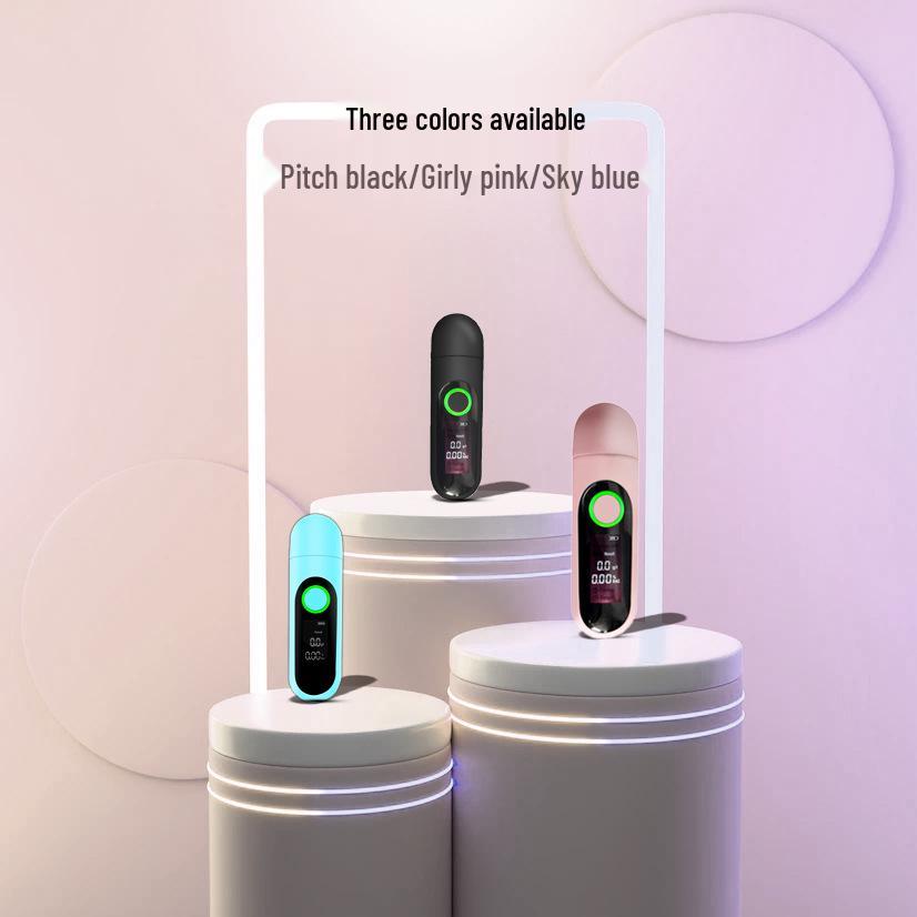 USB-Powered AT-008 Portable Breathalyzer Detector