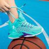 Children's basketball shoes Children's breathable mesh sports shoes Medium and large children's small training shoes Soft-soled running shoes
