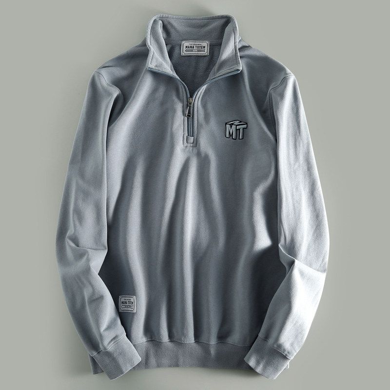 Trade Export Cut the Tag off Withdraw from Cupboard Men's Clothing Plus size Factory Direct Sales Embroidered Men's Hoodie Outerwear Tail Goods Jacket