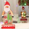 Durable Wooden Christmas Ornaments Household Standing Elk Figurine  New Year Decor
