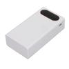 10W   18650 Portable Power Bank Case L12 Mobile Battery   12 Batteries Capacity with 2 LED Lights LCD Display