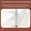 Memory Foam Leg Support New Suede Cover Non-slip Adjustable Seat Extender Thick Padding Car Seat Cushion Car Seat Leg Rest