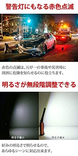 Radweather LED-Arbeitslicht, 1.000 Lumen, 2-Wege-Beleuchtung, Faltbar, Wiederaufladbarer Akku, Leichtgewicht, Camping, Outdoor, Arbeitslicht, Taschenlampe