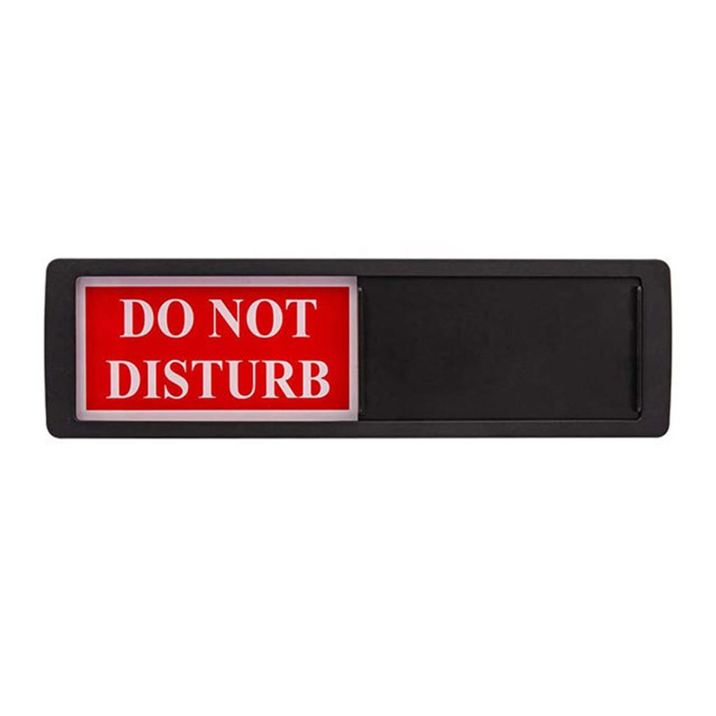 Do Not Disturb Convenient Room Status Sign Vacant Occupied Door Sign In Use Slider for Bathroom and Meeting