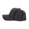 Solid Color Hotfix Rhinestones Baseball Cap Creative Sunscreen hat  Summer