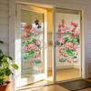 2Pcs PVC Golden Lotus Wall Sticker Electrostatic Wall Sticker  Bathroom Kitchen&Living Room Decor