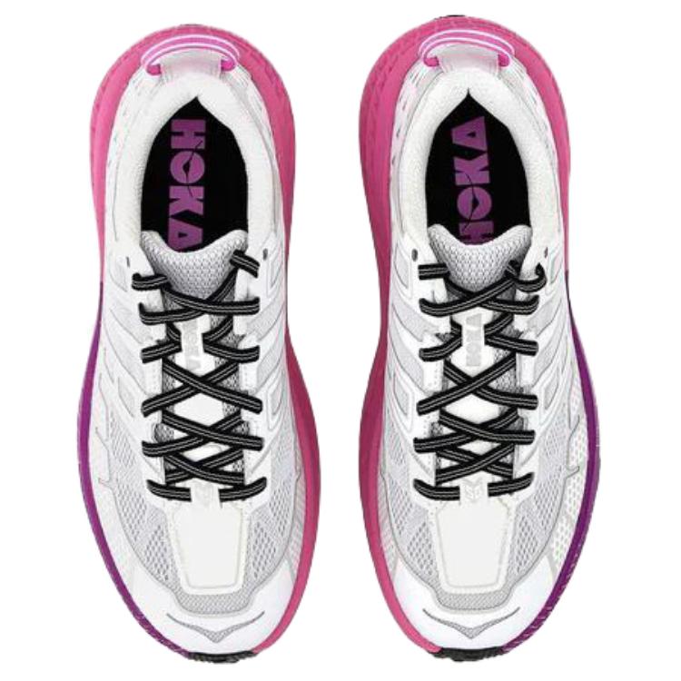 HOKA One One SPEEDGOAT 2 Trail Running Shoes Unisex White Purple Pink 1162710-CNFC