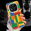 Fashion Building Blocks Pattern Soft Phone Case for Xiaomi Redmi Note 13 14 15 Pro Plus 12S 12 11S 11 11T 10S 10 Shockproof Cove
