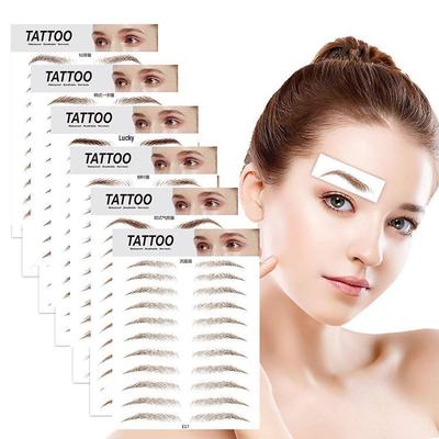 3D Semi-Permanent Waterproof Eyebrow Tattoo Stickers for Men and Women – Easy-to-Apply, Realistic, Long-Lasting