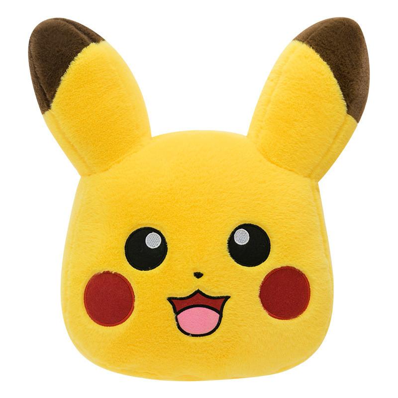 Plush Pikachu Toy Short Velvet Cute Cartoon Dual Faces Gift Children