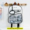 Y2k Anime Ita Backpacks Girls Transparent Bag Students DIY Display Schoolbag Cute Large Capacity Rucksack Casual Travel Knapsack