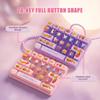 Purple Fidget Keyboard Toy Cute Animal Shape Stress Reduction Gadget for Home Office Daily Use