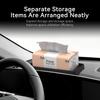 For Hyundai Kona 2025 Silicone Behind Screen ETC Tissue Storage Box Car Dashboard Organizer Interior Accessories