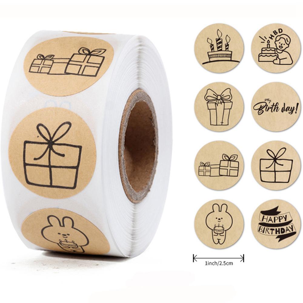 Custom Items Custom Label Sticker Happy Birthday Scrapbooking & Stamping X080