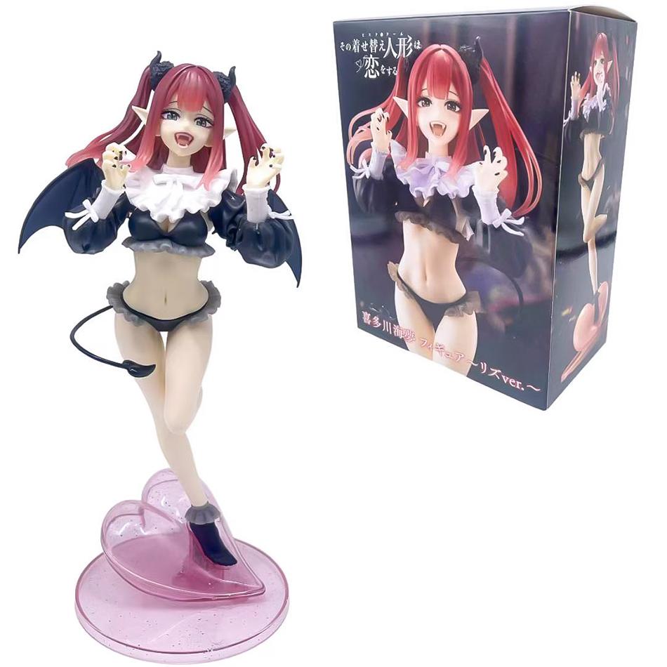 2Pcs My Dress-Up Darling Kitagawa Marin Liz Ver. Anime PVC Action Figure Collectible Model Desktop Decoration Gift Birthday Gift