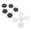 10PCS Electric Foot Grinder Heads Callus Remover Sanding Disc Exfoliating Sandpaper Disk Black Offwhite