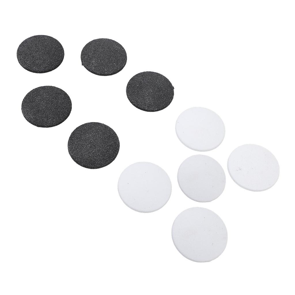 10PCS Electric Foot Grinder Heads Callus Remover Sanding Disc Exfoliating Sandpaper Disk Black Offwhite