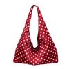 Grote capaciteit Polka Dot Schoudertote Tas Dames Dagelijkse Pendel Kantoor Gebruik PU Waterdruppel Vorm