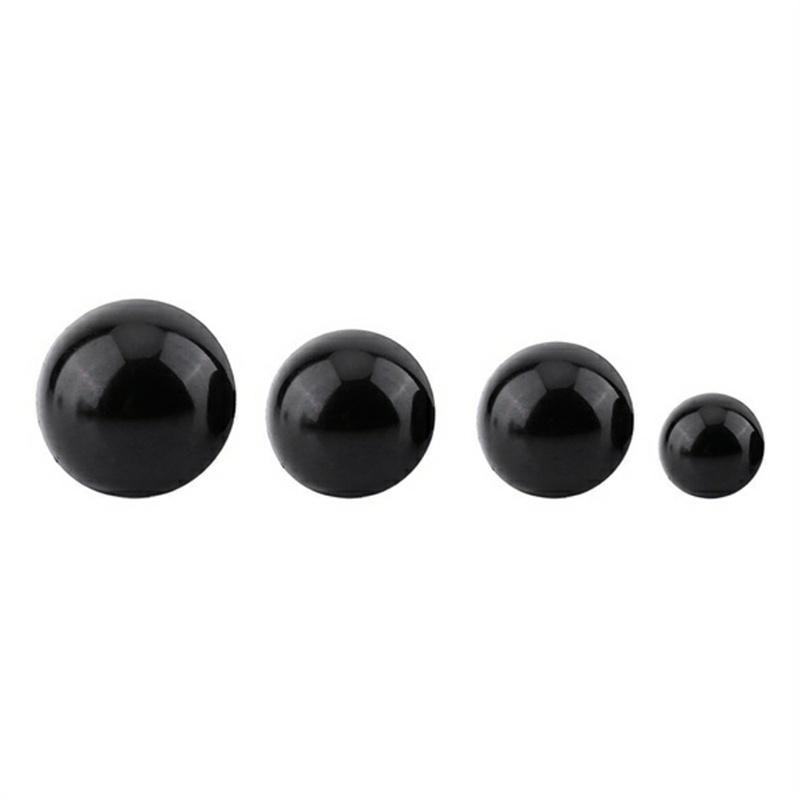 100pcs 6/9/10/12mm DIY Black Plastic Doll Safety Eyes for Sewing for Teddy Bear Doll Animal Puppet