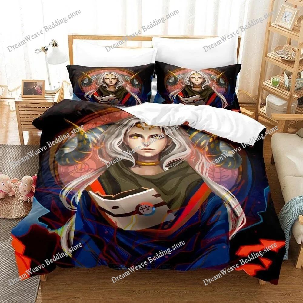3d Print Anime Game Pyre Bedding Set Duvet Cover Comforter Bed Set Quilt Cover Pillowcase King Queen Twin Size Boys Girl Adult96