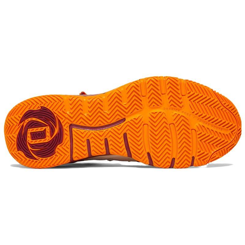Adidas D Rose Son Of Chi White Bold Orange Sneakers GV8717