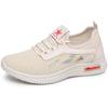 New Spring and Summer Women's Soft Sole Sneakers Breathable Fashion White Sneakers Lightweight Non-slip Running Shoes