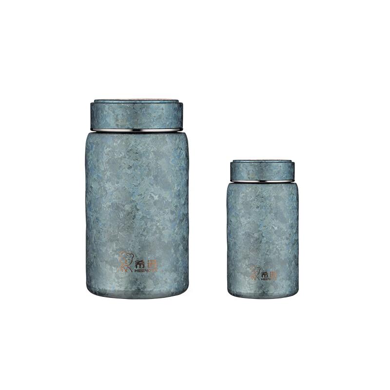 Heenoor Pure Titanium Sealed Tea Caddy Set