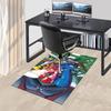 1pc Mega Man Anime Cartoon Design Office Chair Mat Non-Slip Carpet for Home Decor, Living Room, Bedroom, Game Room - Perfect Gift for Fans.Y037