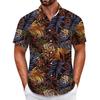 2026 Summer Hawaiian Floral Shirt for Men, Beach Short-Sleeve Floral Shirt for Men and Women
