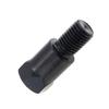 1 Stück 8mm 10mm Spiegeladapter Schwarz Silber Metall Rückspiegel Bolzen Schraube Gewinde Umwandlungsbolzen Motorradspiegel Schraube Linksgewinde Rechtsgewinde