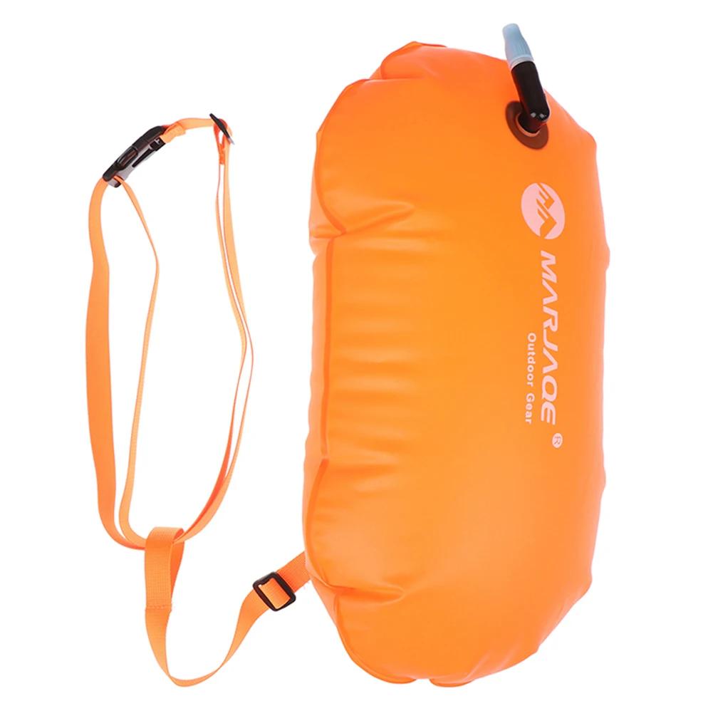 PVC Swimming Buoy Safety Air Dry Tow Bag Float Inflatable Surfing Diving Lifesaving Water Sport Signal Drift Bag