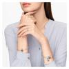 Pandora Blue Button Charm 925 Silver Bracelet Women's Silver/Blue ZT0095