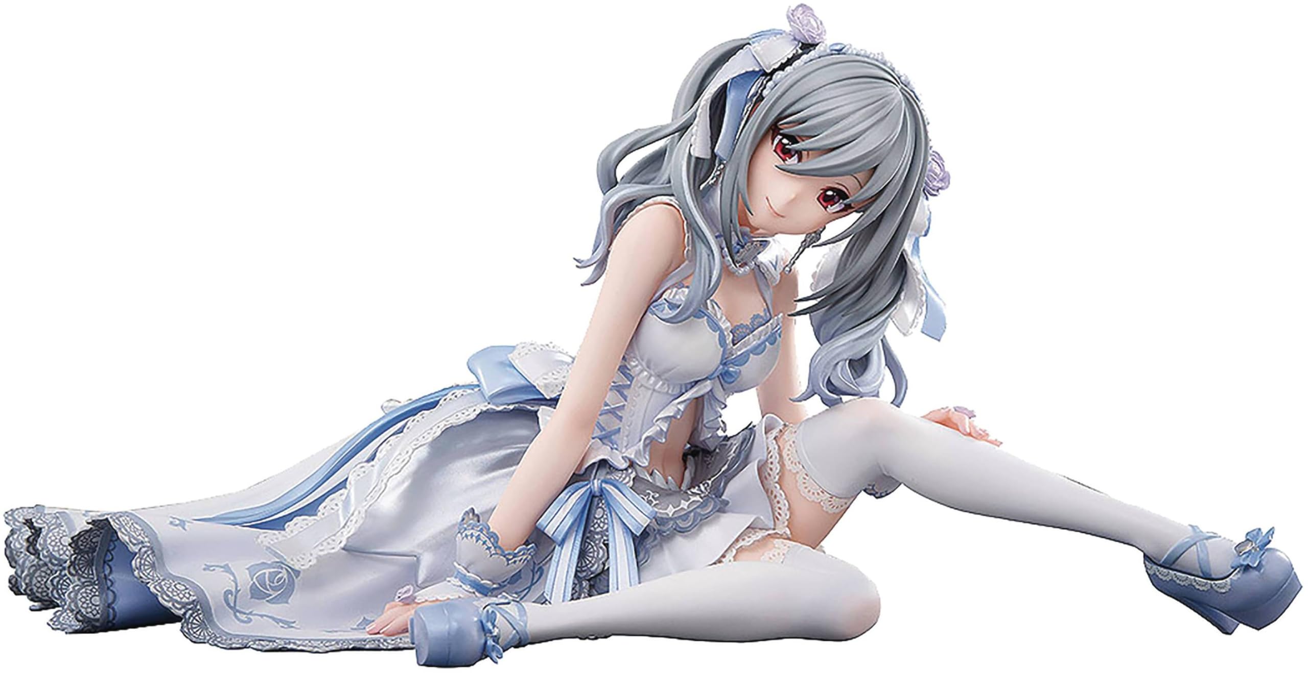 

The Idolmaster Cinderella Girls Kanzaki Ranko Celebration White Princess Scale Plastic Painted Complete Figure ver. 1/7 белый