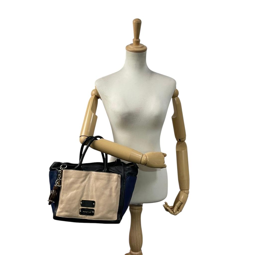 Used SEE BY CHLOE Tote Bag NellyTote Bag beige/black leather Women