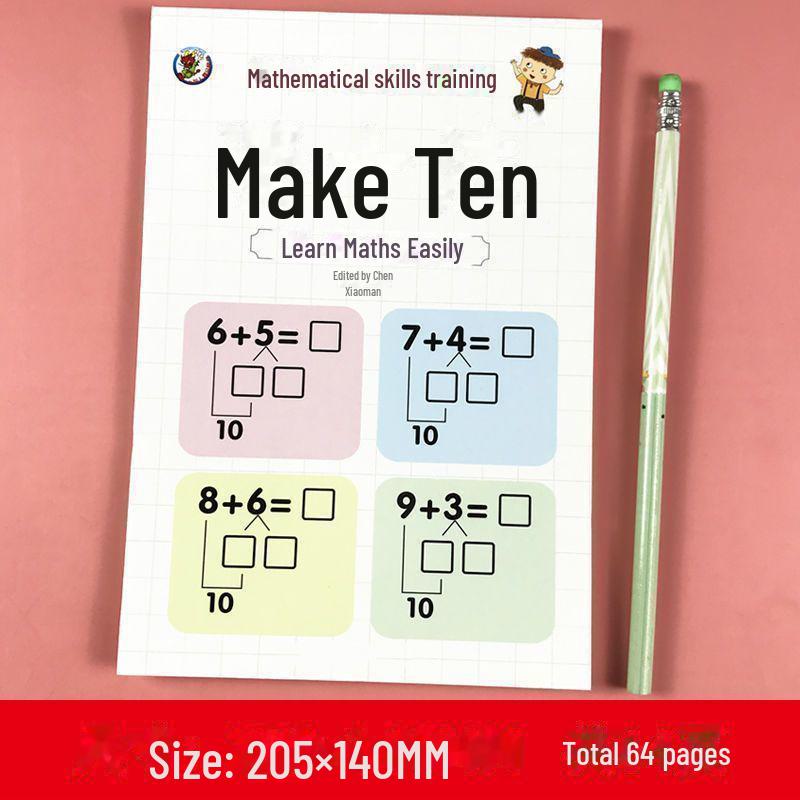 Math Skills 10-in-1 Bundle: Break, Level, Add, Preschool Math, Word Problems.